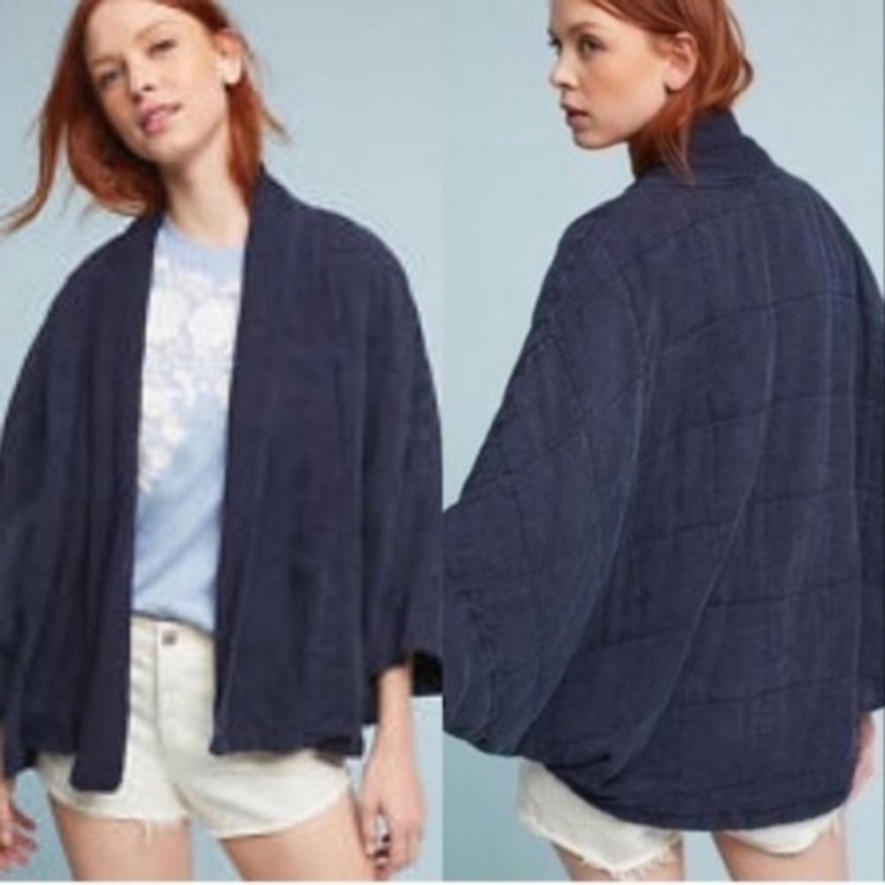 Anthropologie - Saturday Sunday quilt kimono